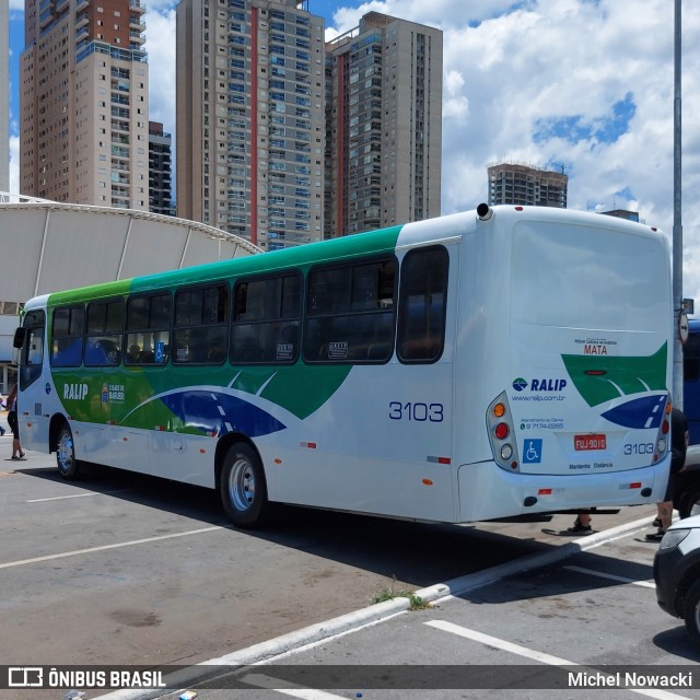 Ralip Transportes Rodoviários 3103 na cidade de Barueri, São Paulo, Brasil, por Michel Nowacki. ID da foto: 10618132.