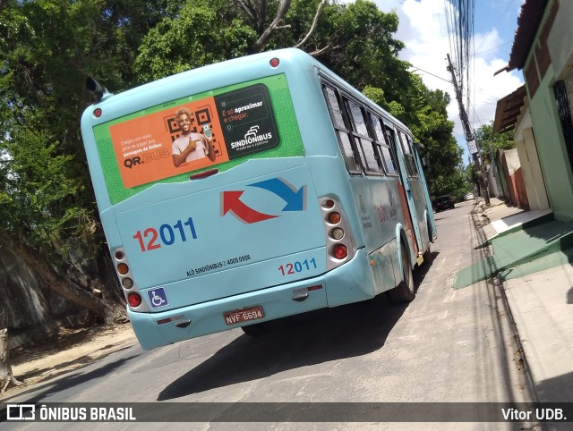 Auto Viação São José 12011 na cidade de Fortaleza, Ceará, Brasil, por Vitor UDB.. Número da foto: #10618515.