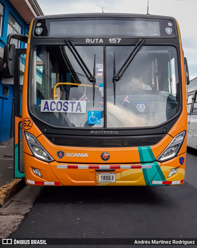 Tranportes San Gabriel de Aserrí 62 na cidade de Catedral, San José, San José, Costa Rica, por Andrés Martínez Rodríguez. Número da foto: #10617207.