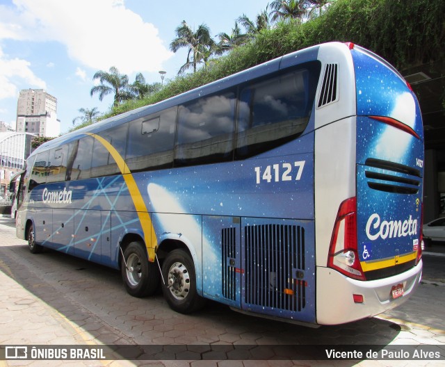 Viação Cometa 14127 na cidade de Belo Horizonte, Minas Gerais, Brasil, por Vicente de Paulo Alves. Número da foto: #10618723.