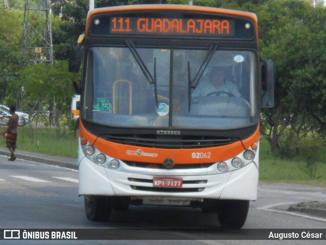 Viação Mirante A02062 na cidade de Nova Iguaçu, Rio de Janeiro, Brasil, por Augusto César. Número da foto: #10618328.