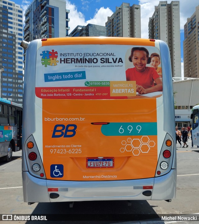 BB Transportes e Turismo 699 na cidade de Barueri, São Paulo, Brasil, por Michel Nowacki. ID da foto: 10618129.