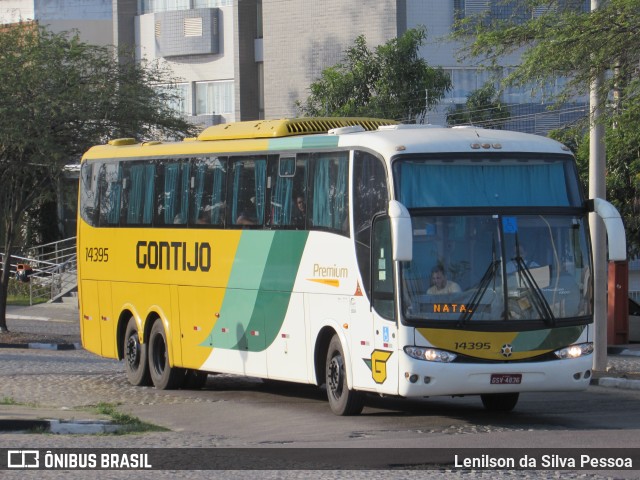 Empresa Gontijo de Transportes 14395 na cidade de Caruaru, Pernambuco, Brasil, por Lenilson da Silva Pessoa. ID da foto: 10616428.