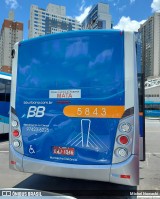 BB Transportes e Turismo 5843 na cidade de Barueri, São Paulo, Brasil, por Michel Nowacki. Número da foto: #10618143.