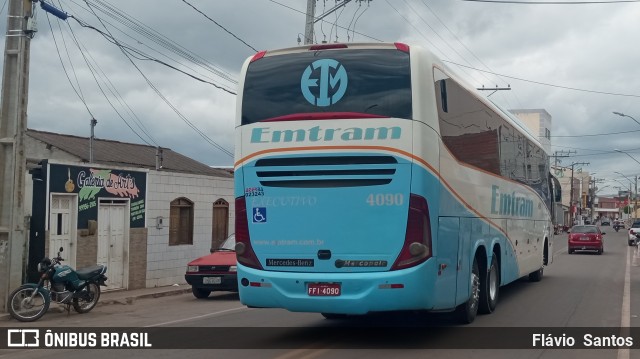 Emtram 4090 na cidade de Barra da Estiva, Bahia, Brasil, por Flávio  Santos. Número da foto: #10541072.