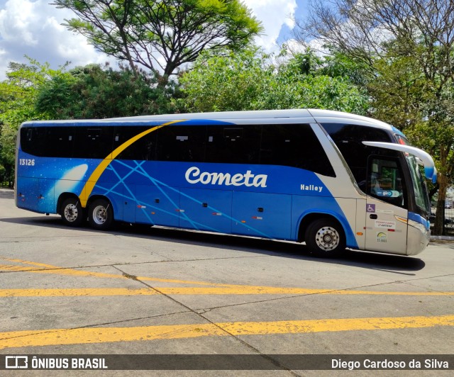 Viação Cometa 13126 na cidade de São Paulo, São Paulo, Brasil, por Diego Cardoso da Silva. ID da foto: 10541501.