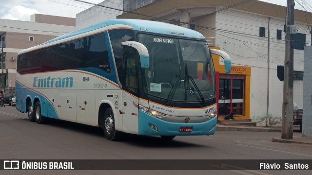 Emtram 4090 na cidade de Barra da Estiva, Bahia, Brasil, por Flávio  Santos. Número da foto: #10541070.