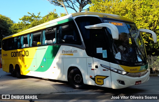 Empresa Gontijo de Transportes 19485 na cidade de São Paulo, São Paulo, Brasil, por José Vitor Oliveira Soares. Número da foto: #10542710.