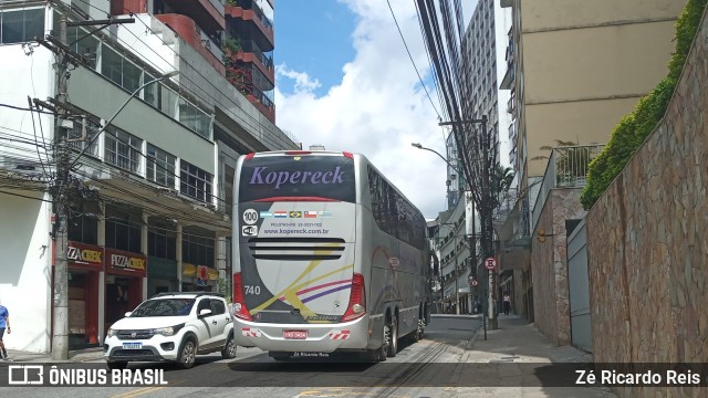 Kopereck Turismo 740 na cidade de Petrópolis, Rio de Janeiro, Brasil, por Zé Ricardo Reis. Número da foto: #10541670.