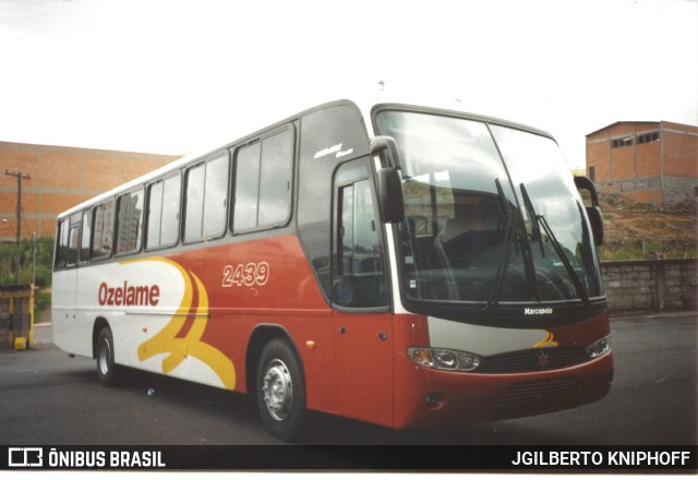 Ozelame Transportes 2439 na cidade de Caxias do Sul, Rio Grande do Sul, Brasil, por JGILBERTO KNIPHOFF. Número da foto: #10542380.