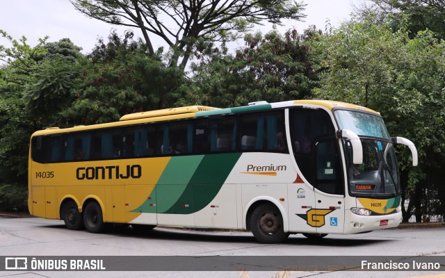 Empresa Gontijo de Transportes 14035 na cidade de São Paulo, São Paulo, Brasil, por Francisco Ivano. Número da foto: #10542364.