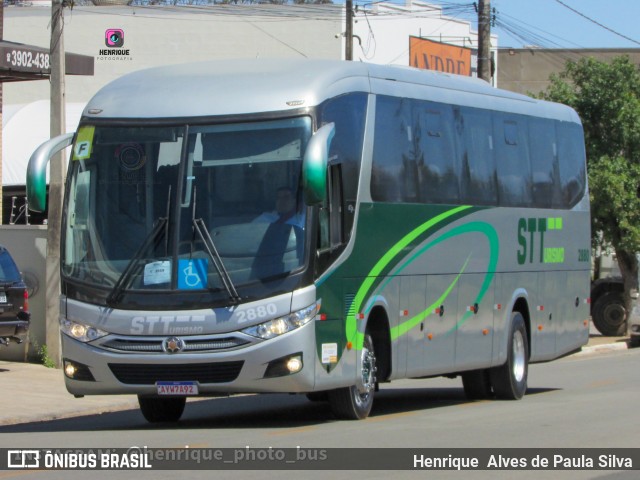 STT - Santa Tereza Transportes e Turismo 2880 na cidade de Holambra, São Paulo, Brasil, por Henrique Alves de Paula Silva. ID da foto: 10541152.