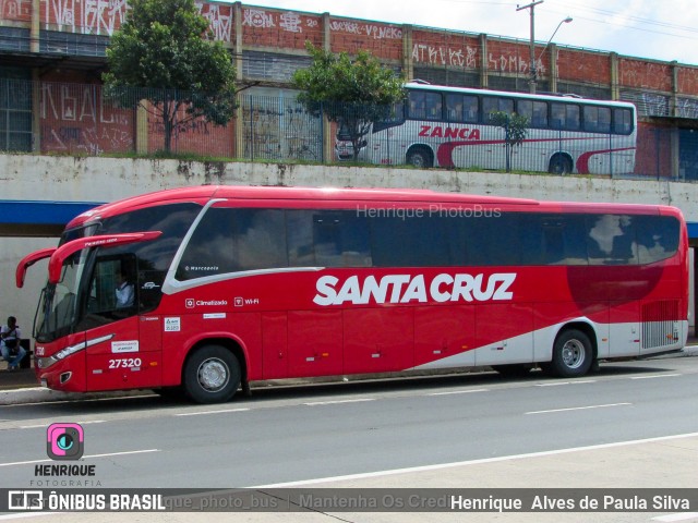 Viação Santa Cruz 27320 na cidade de Campinas, São Paulo, Brasil, por Henrique Alves de Paula Silva. Número da foto: #10541145.