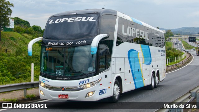 LopeSul Transportes - Lopes e Oliveira Transportes e Turismo - Lopes Sul 2073 na cidade de Jundiaí, São Paulo, Brasil, por Murilo da Silva. Número da foto: #10541175.
