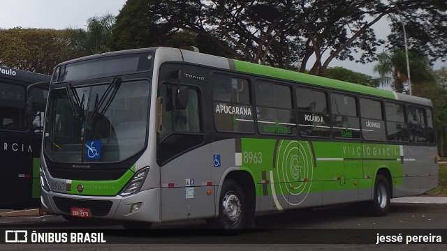 Viação Garcia 8963 na cidade de Rolândia, Paraná, Brasil, por jessé pereira. Número da foto: #10542555.