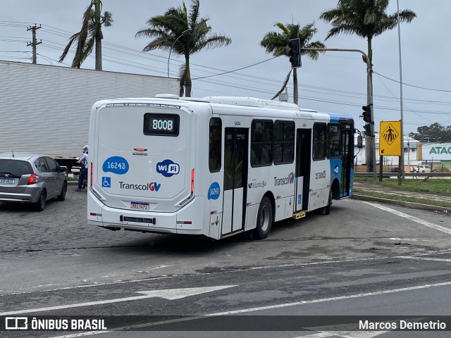 Expresso Santa Paula 16243 na cidade de Serra, Espírito Santo, Brasil, por Marcos Demetrio. Número da foto: #10542559.