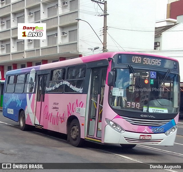 Padova Coletivos 3563 na cidade de Campinas, São Paulo, Brasil, por Danilo Augusto. Número da foto: #10542025.