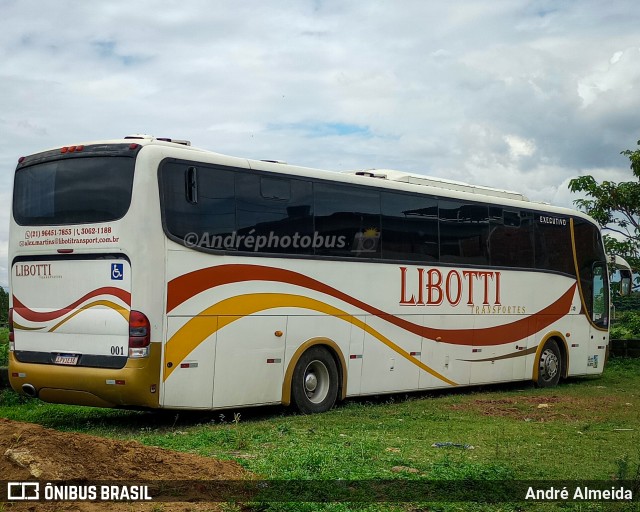 Libotti Transportes 001 na cidade de Duque de Caxias, Rio de Janeiro, Brasil, por André Almeida. Número da foto: #10541878.