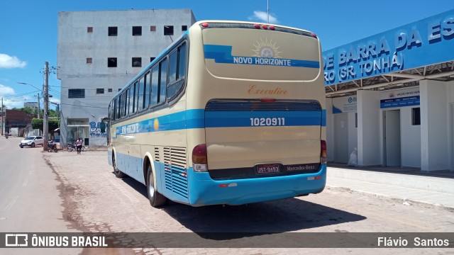 Viação Novo Horizonte 1020911 na cidade de Barra da Estiva, Bahia, Brasil, por Flávio  Santos. ID da foto: 10541011.