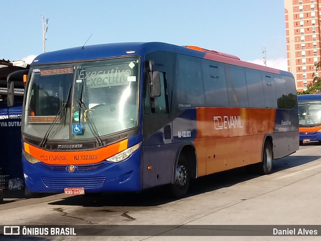 Evanil Transportes e Turismo RJ 132.023 na cidade de Rio de Janeiro, Rio de Janeiro, Brasil, por Daniel Alves. ID da foto: 10541081.