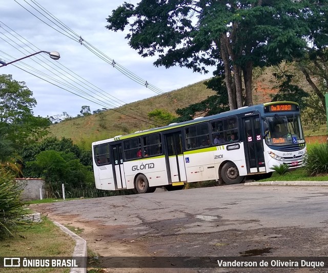 Expresso Glória 2101 na cidade de Valença, Rio de Janeiro, Brasil, por Vanderson de Oliveira Duque. Número da foto: #10540842.