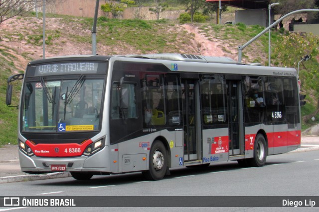 Express Transportes Urbanos Ltda 4 8366 na cidade de São Paulo, São Paulo, Brasil, por Diego Lip. ID da foto: 10543985.