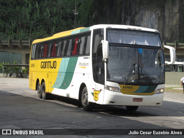 Empresa Gontijo de Transportes 12185 na cidade de Santos, São Paulo, Brasil, por Julio Cesar Euzebio Alves. Número da foto: #10545137.