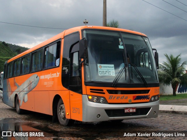Breda Transportes e Serviços 2570 na cidade de Cubatão, São Paulo, Brasil, por Adam Xavier Rodrigues Lima. Número da foto: #10544373.