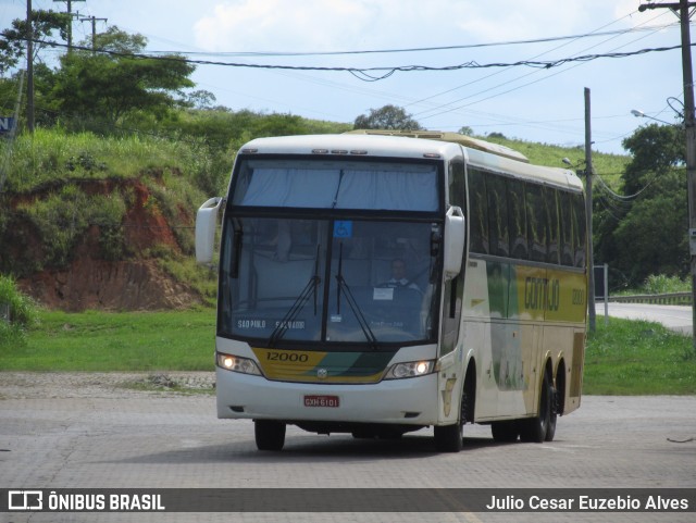 Empresa Gontijo de Transportes 12000 na cidade de Paraíba do Sul, Rio de Janeiro, Brasil, por Julio Cesar Euzebio Alves. ID da foto: 10545142.