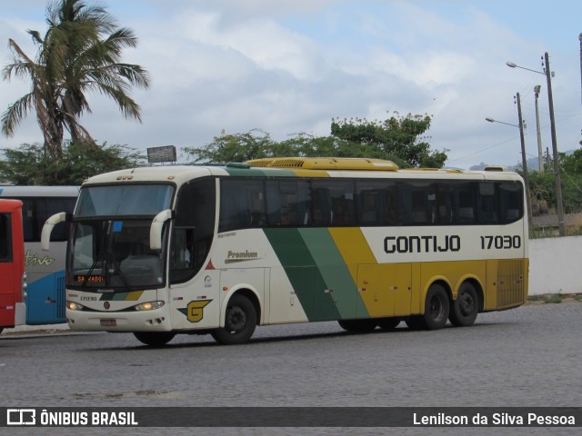 Empresa Gontijo de Transportes 17030 na cidade de Caruaru, Pernambuco, Brasil, por Lenilson da Silva Pessoa. ID da foto: 10543566.