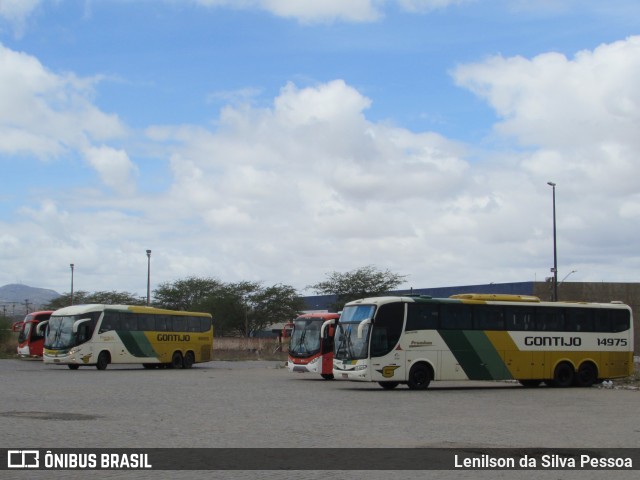 Empresa Gontijo de Transportes 14975 na cidade de Caruaru, Pernambuco, Brasil, por Lenilson da Silva Pessoa. ID da foto: 10543571.