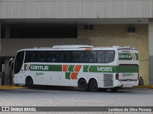 Empresa Gontijo de Transportes 14585 na cidade de Caruaru, Pernambuco, Brasil, por Lenilson da Silva Pessoa. Número da foto: #10543640.