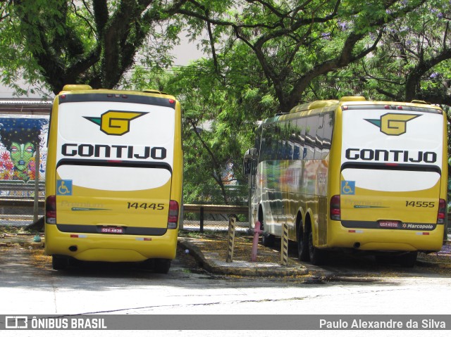 Empresa Gontijo de Transportes 14445 na cidade de São Paulo, São Paulo, Brasil, por Paulo Alexandre da Silva. ID da foto: 10543733.