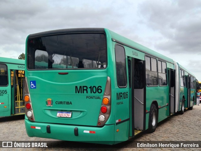 Auto Viação Mercês MR106 na cidade de Curitiba, Paraná, Brasil, por Edinilson Henrique Ferreira. Número da foto: #10545399.