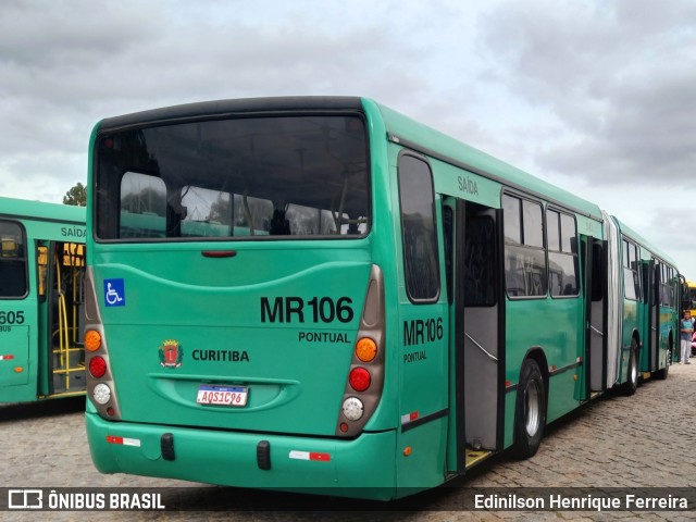 Auto Viação Mercês MR106 na cidade de Curitiba, Paraná, Brasil, por Edinilson Henrique Ferreira. ID da foto: 10545399.