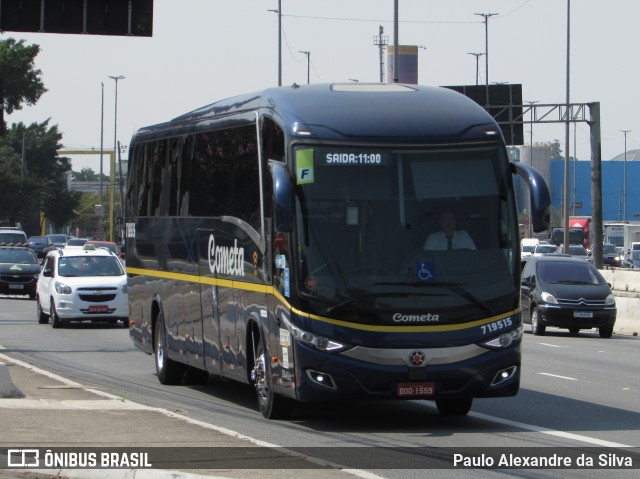 Viação Cometa 719515 na cidade de São Paulo, São Paulo, Brasil, por Paulo Alexandre da Silva. ID da foto: 10543708.