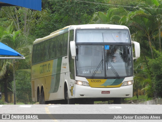 Empresa Gontijo de Transportes 12085 na cidade de Paraíba do Sul, Rio de Janeiro, Brasil, por Julio Cesar Euzebio Alves. ID da foto: 10545146.