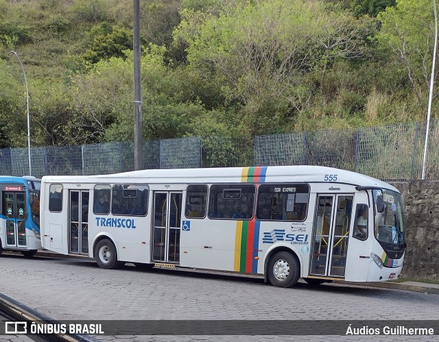 Transcol - Transportes Coletivos Ltda. 555 na cidade de Recife, Pernambuco, Brasil, por Áudios Guilherme. ID da foto: 10545410.