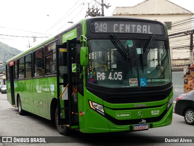 Rodoviária Âncora Matias B25549 na cidade de Rio de Janeiro, Rio de Janeiro, Brasil, por Daniel Alves. ID da foto: 10544499.