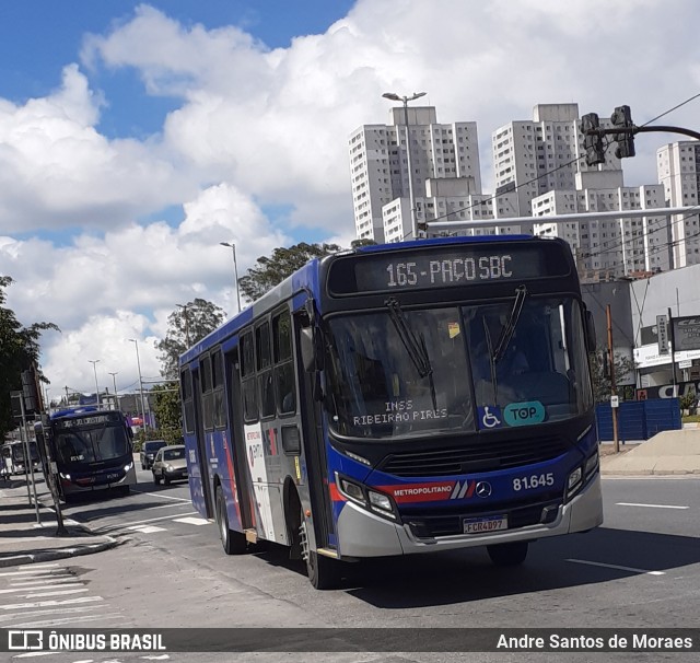 Next Mobilidade - ABC Sistema de Transporte 81.645 na cidade de São Bernardo do Campo, São Paulo, Brasil, por Andre Santos de Moraes. ID da foto: 10544206.