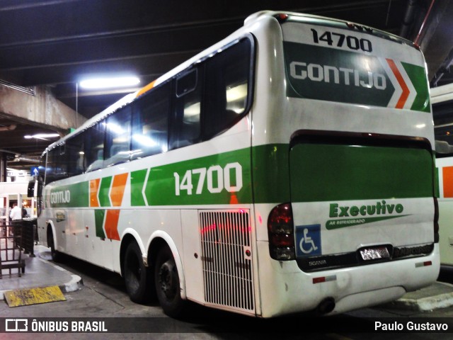 Empresa Gontijo de Transportes 14700 na cidade de São Paulo, São Paulo, Brasil, por Paulo Gustavo. Número da foto: #10543481.