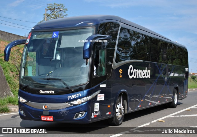 Viação Cometa 719571 na cidade de Campinas, São Paulo, Brasil, por Julio Medeiros. ID da foto: 10543657.