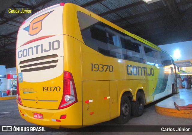 Empresa Gontijo de Transportes 19370 na cidade de Goiânia, Goiás, Brasil, por Carlos Júnior. ID da foto: 10545183.