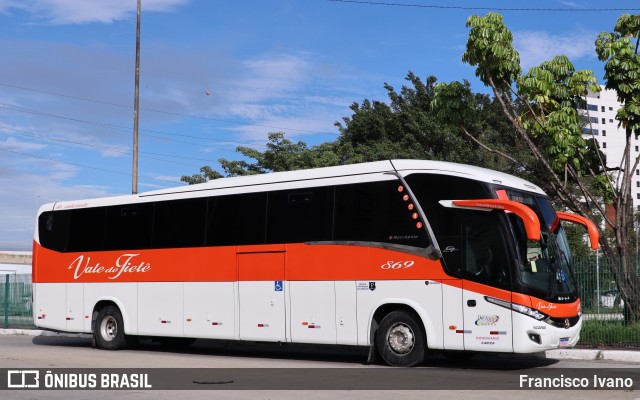 Viação Vale do Tietê 869 na cidade de São Paulo, São Paulo, Brasil, por Francisco Ivano. Número da foto: #10544392.