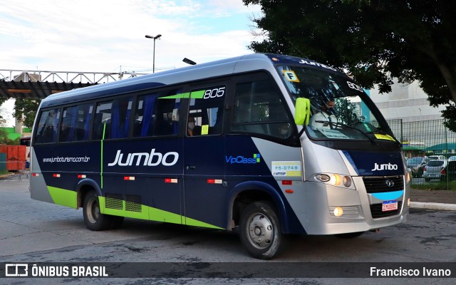 Jumbo Turismo 805 na cidade de São Paulo, São Paulo, Brasil, por Francisco Ivano. Número da foto: #10544458.