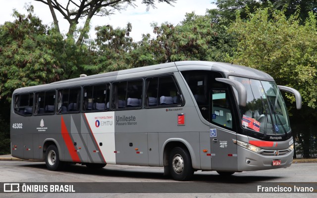 Empresa de Ônibus Pássaro Marron 45302 na cidade de São Paulo, São Paulo, Brasil, por Francisco Ivano. Número da foto: #10544556.