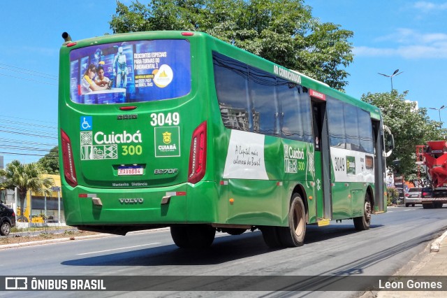 Expresso Caribus Transportes 3049 na cidade de Cuiabá, Mato Grosso, Brasil, por Leon Gomes. Número da foto: #10546649.