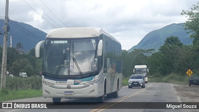 Auto Viação 1001 Rj 108.842 na cidade de Maricá, Rio de Janeiro, Brasil, por Miguel Souza. ID da foto: 10547654.