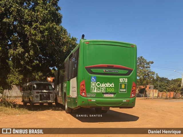 Viação Paraense Cuiabá Transportes 1078 na cidade de Cuiabá, Mato Grosso, Brasil, por Daniel Henrique. Número da foto: #10547144.