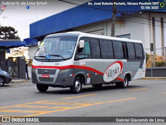 Viação Mimo 380 na cidade de Várzea Paulista, São Paulo, Brasil, por Gabriel Giacomin de Lima. Número da foto: #10548043.